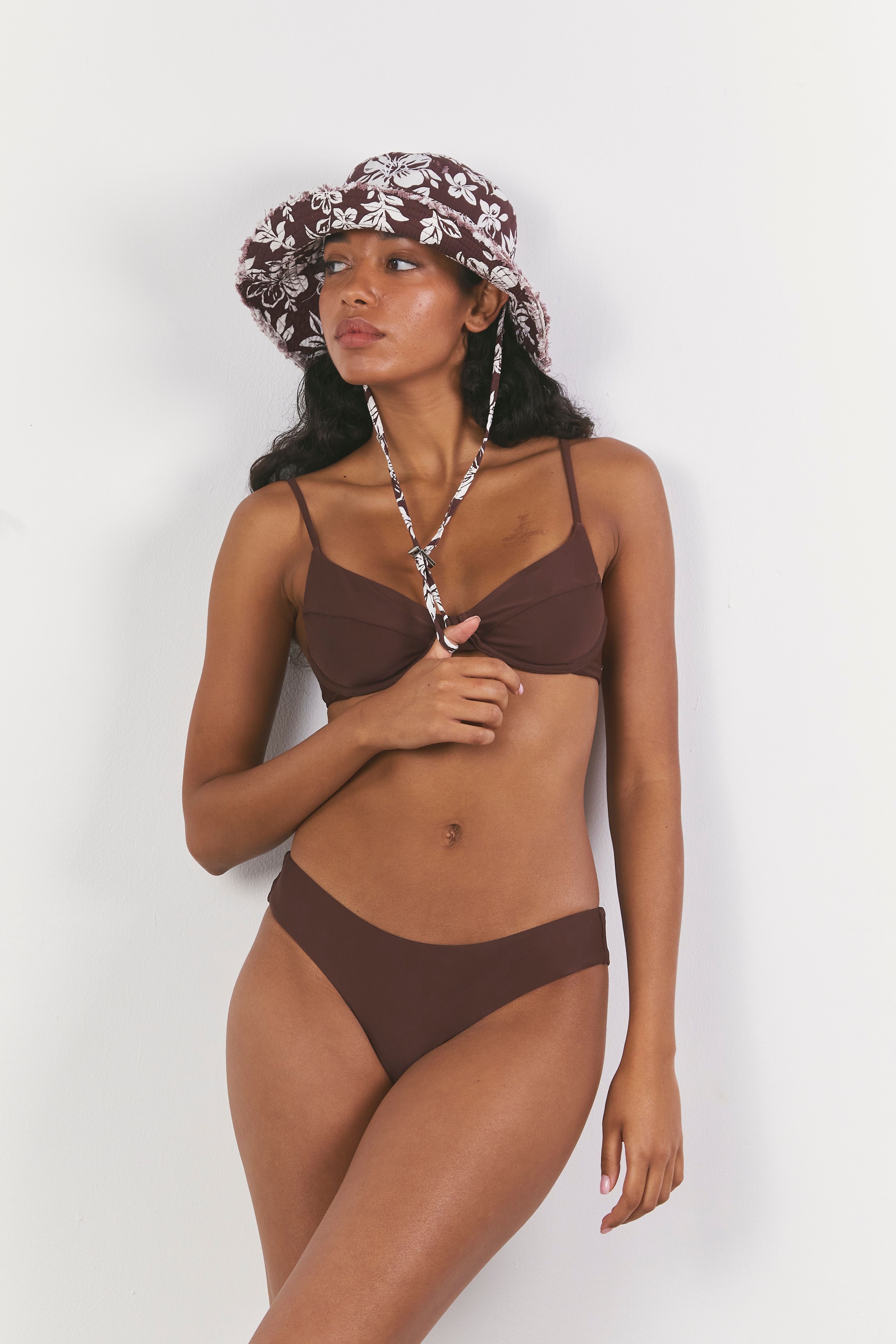 gypsy Hat - Brown hibiscus