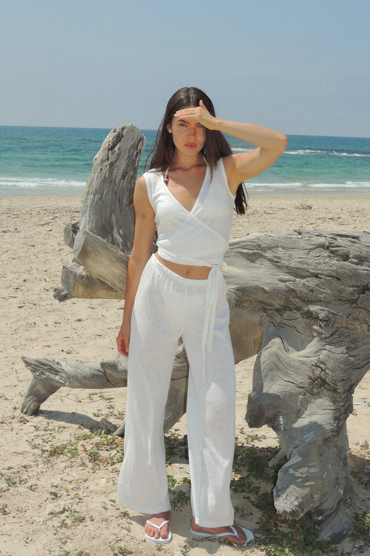 Ocean Breeze Top - White