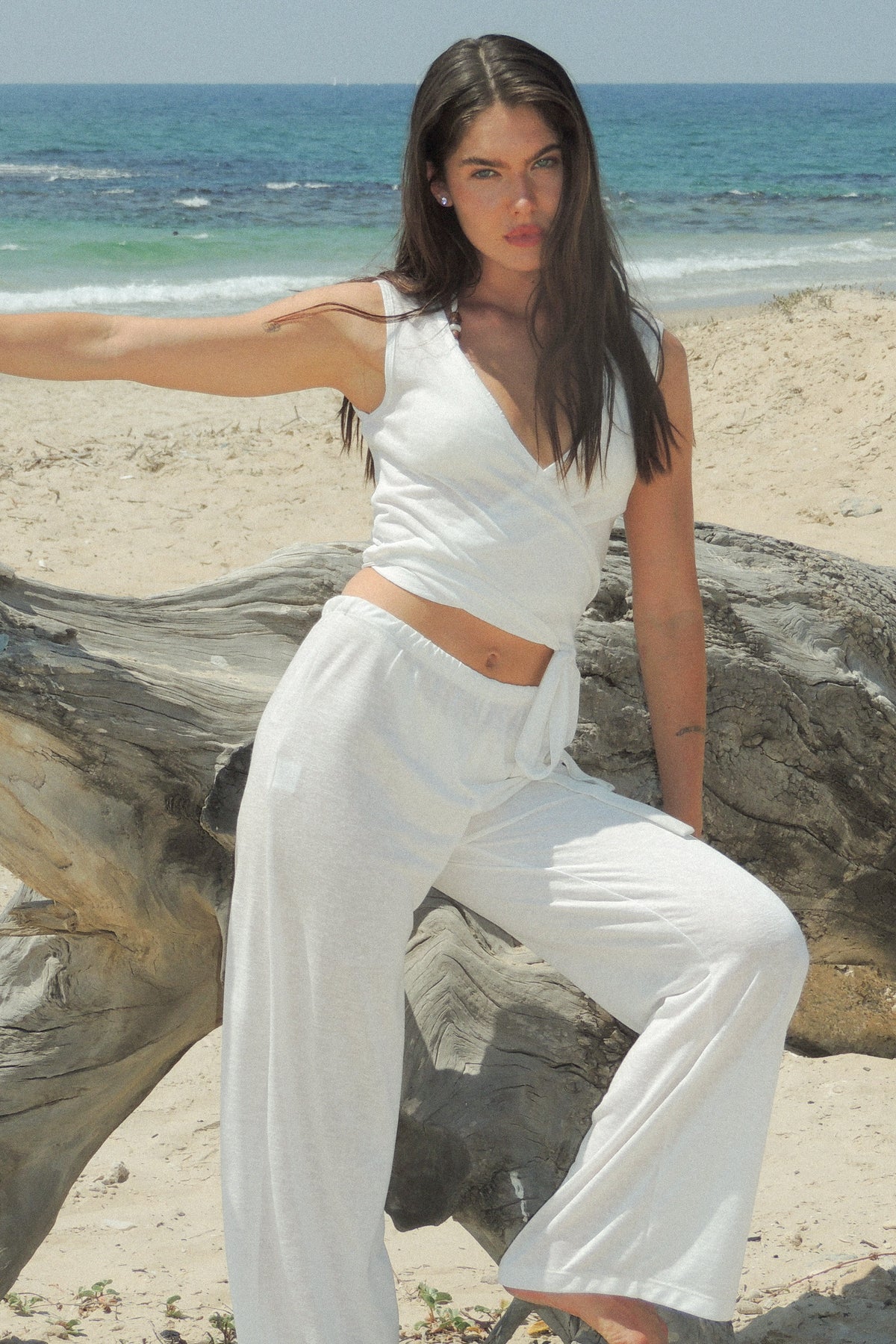Ocean Breeze Top - White