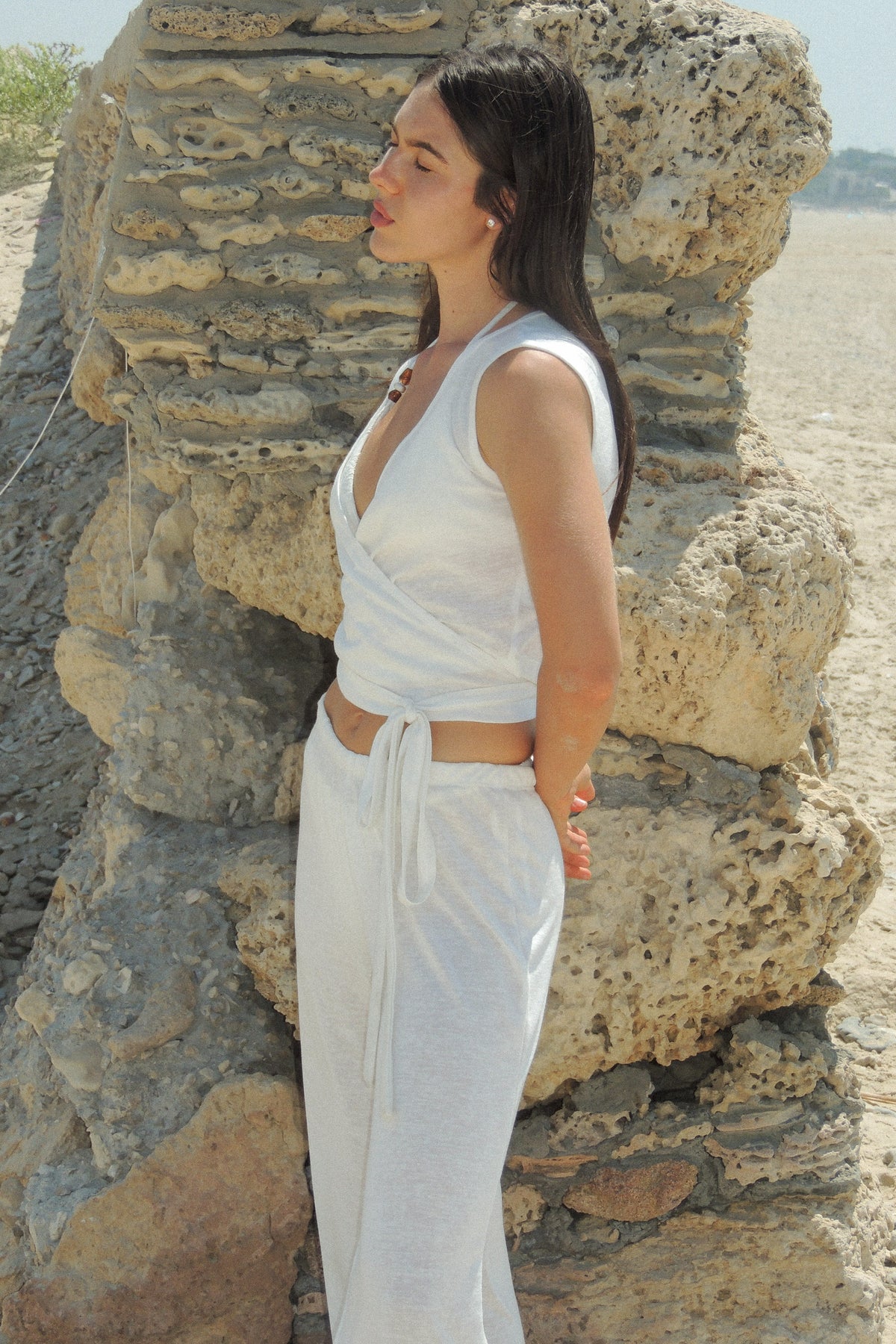 Ocean Breeze Pants - White