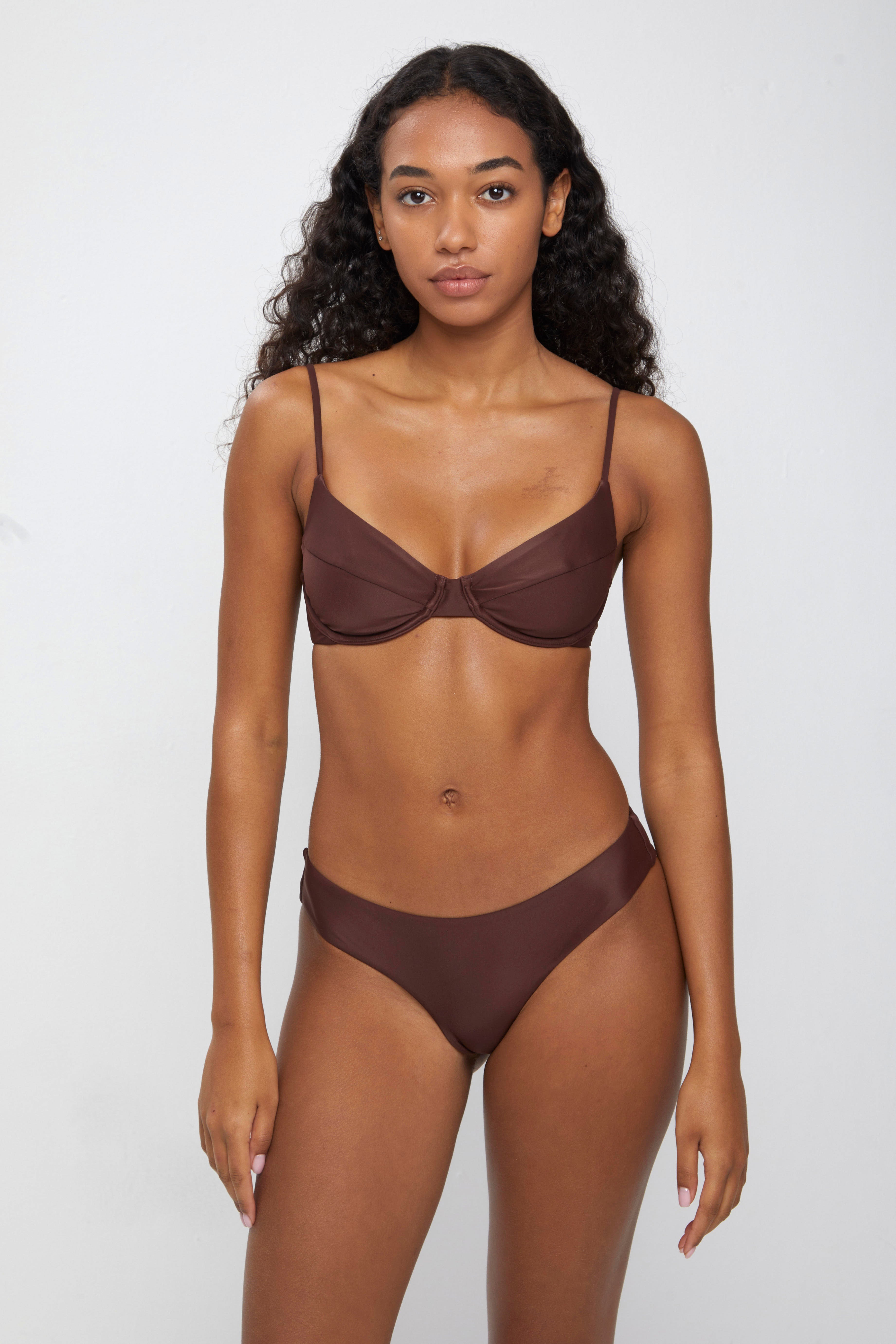 Linda top - Cinnamon