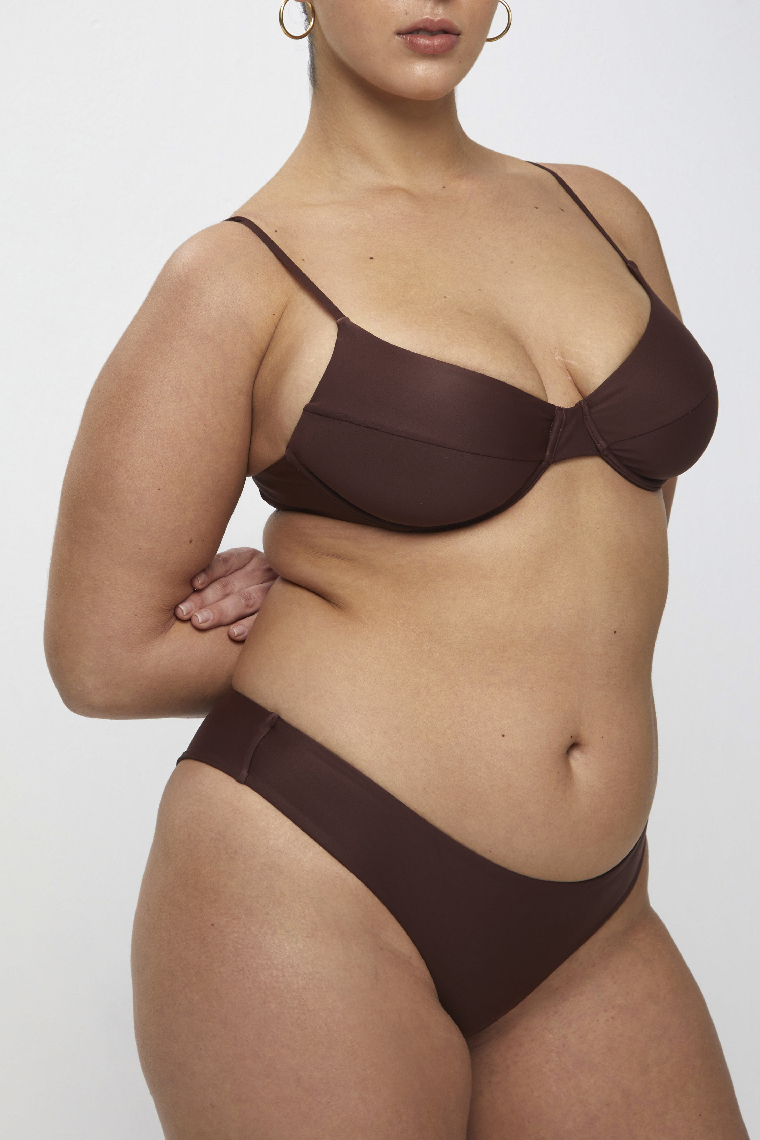 Linda top - Cinnamon