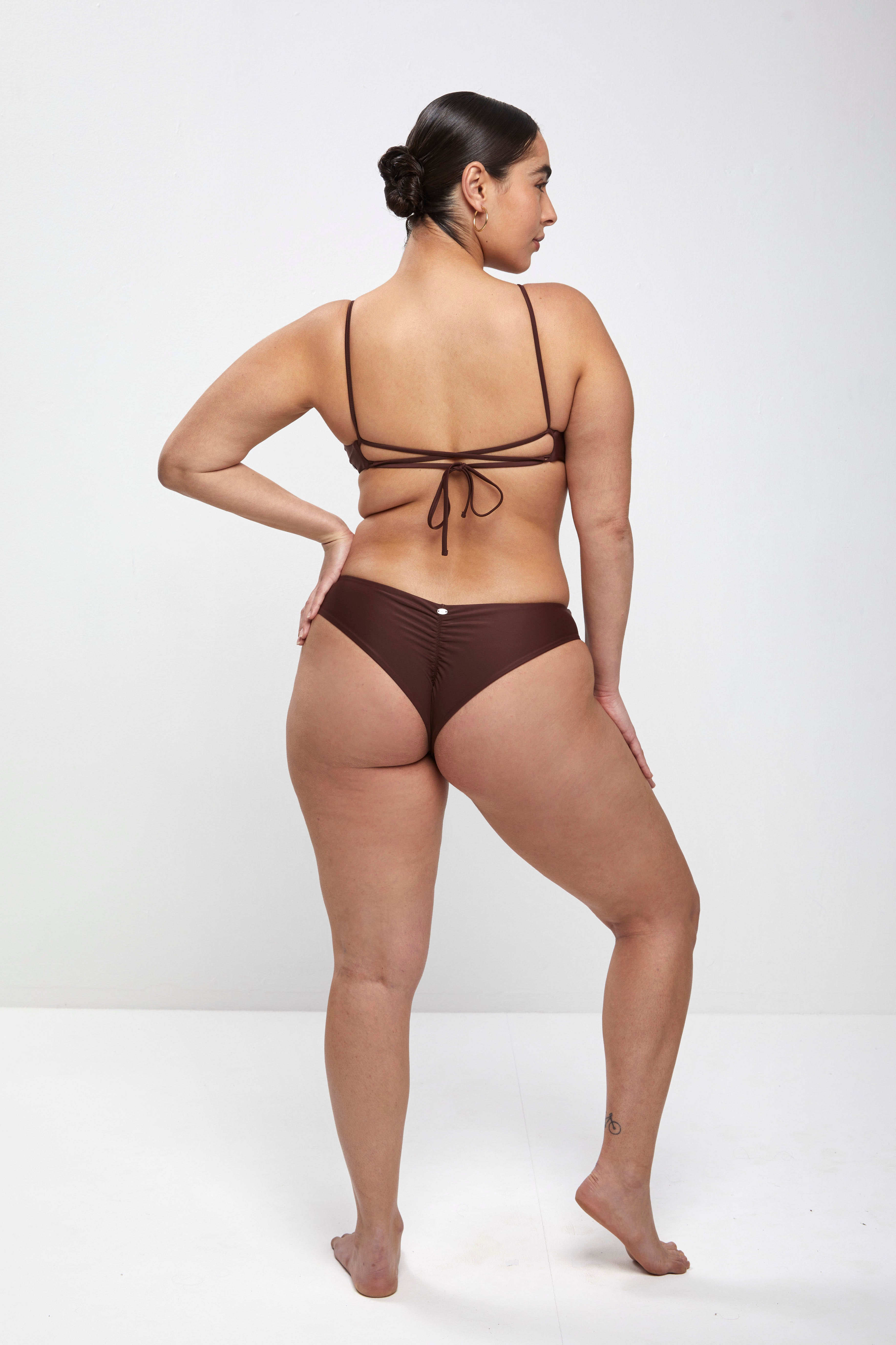 Linda top - Cinnamon