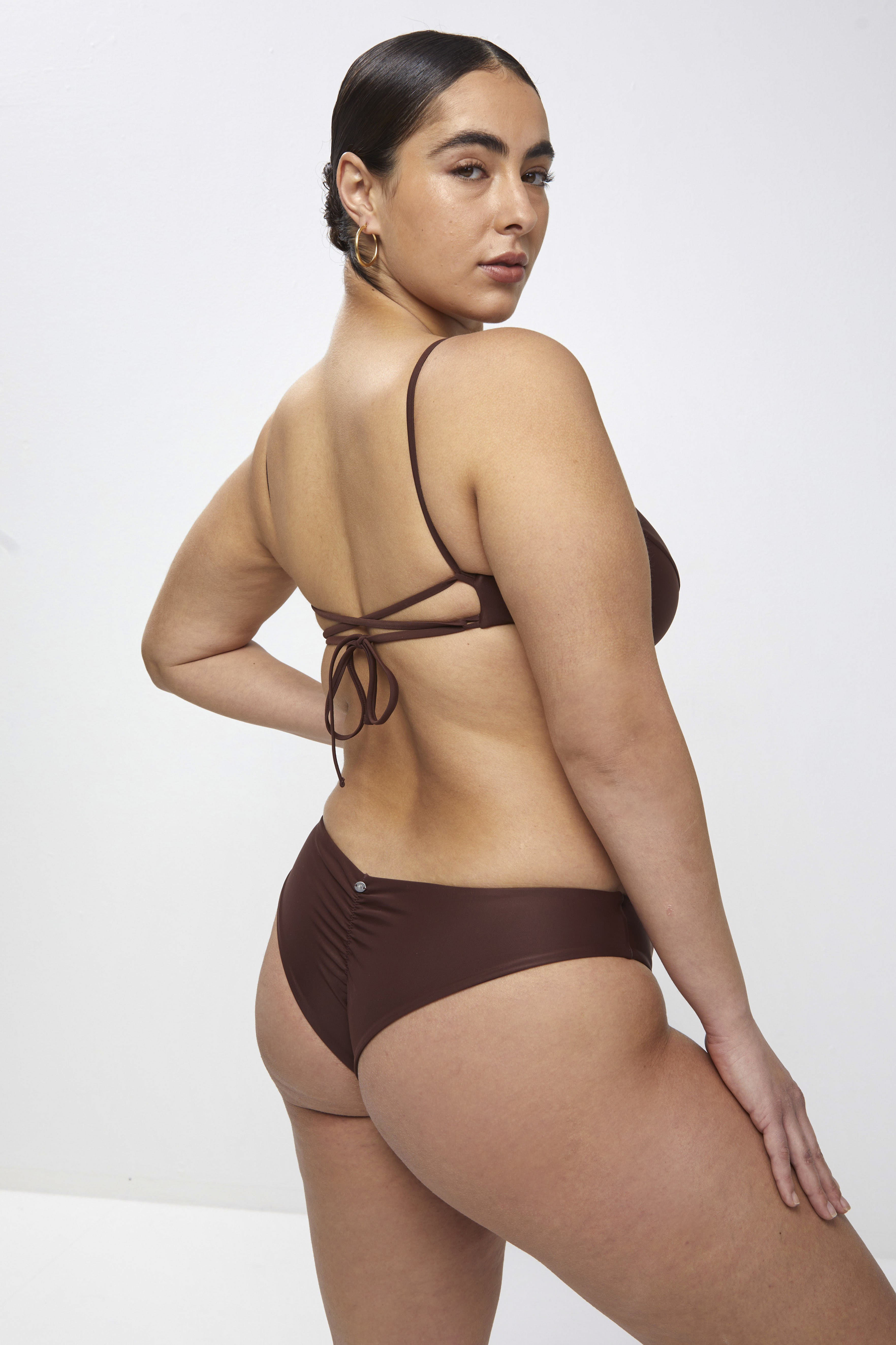 Linda top - Cinnamon