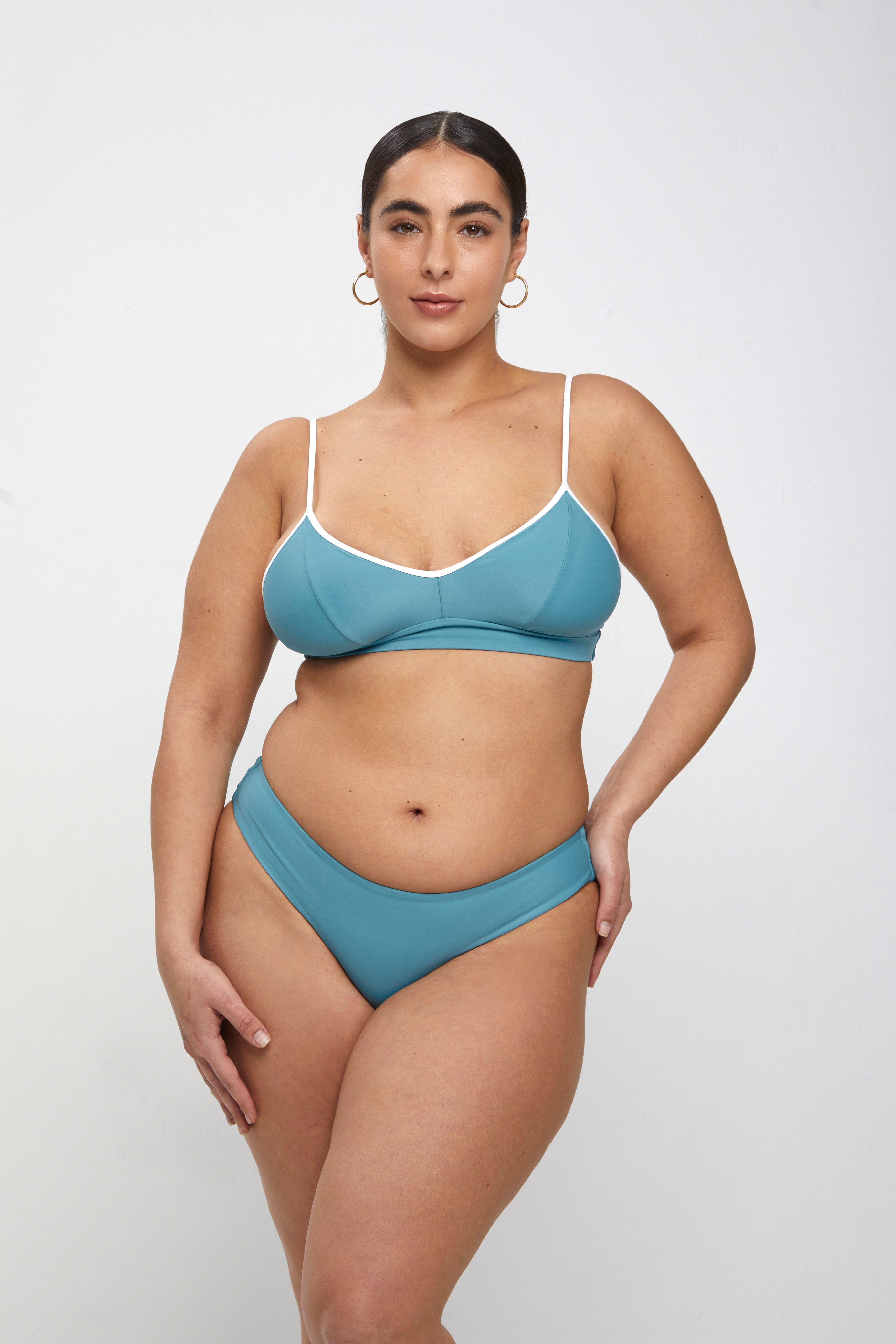 Noosa top - Stone blue