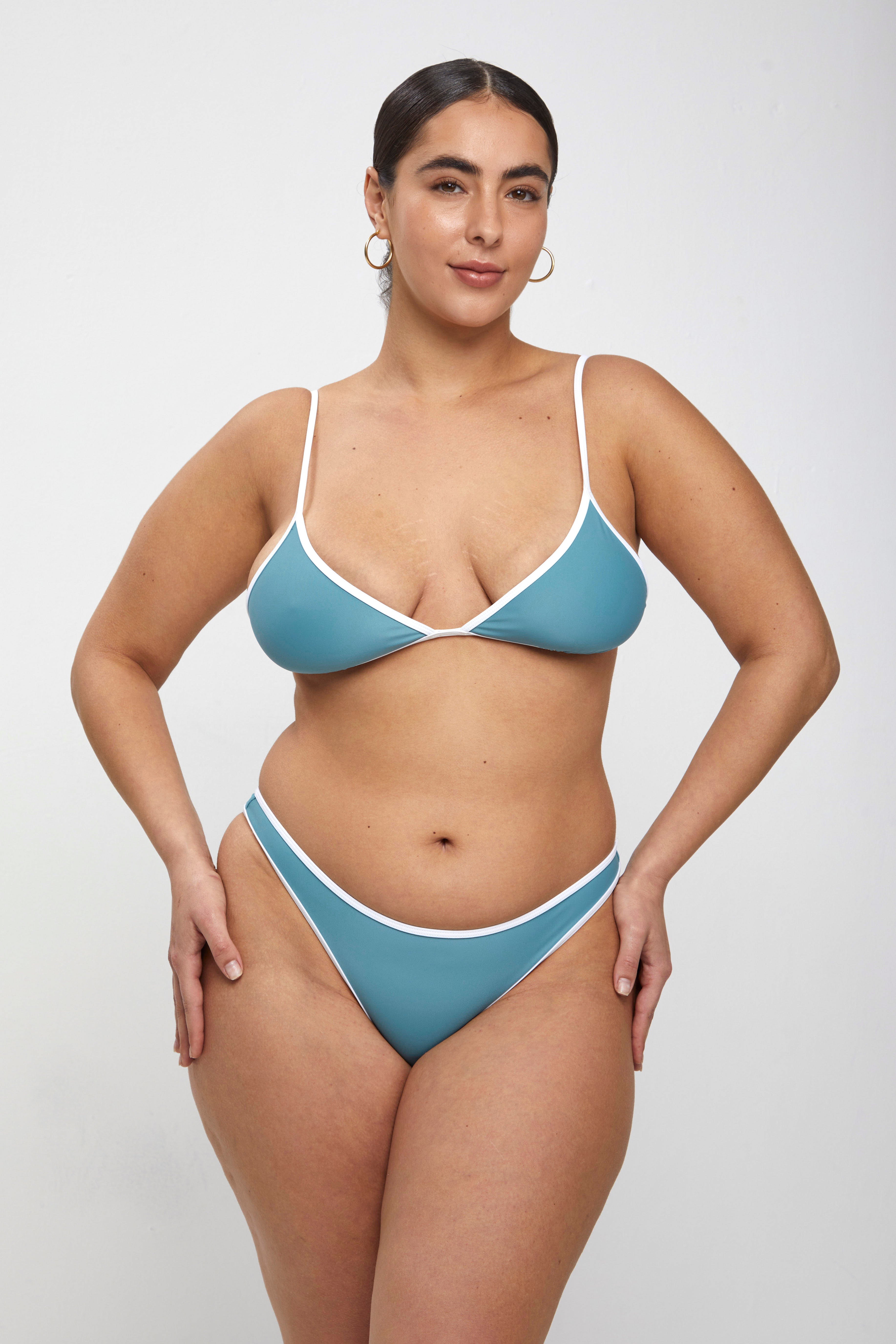 Naia top - Stone blue