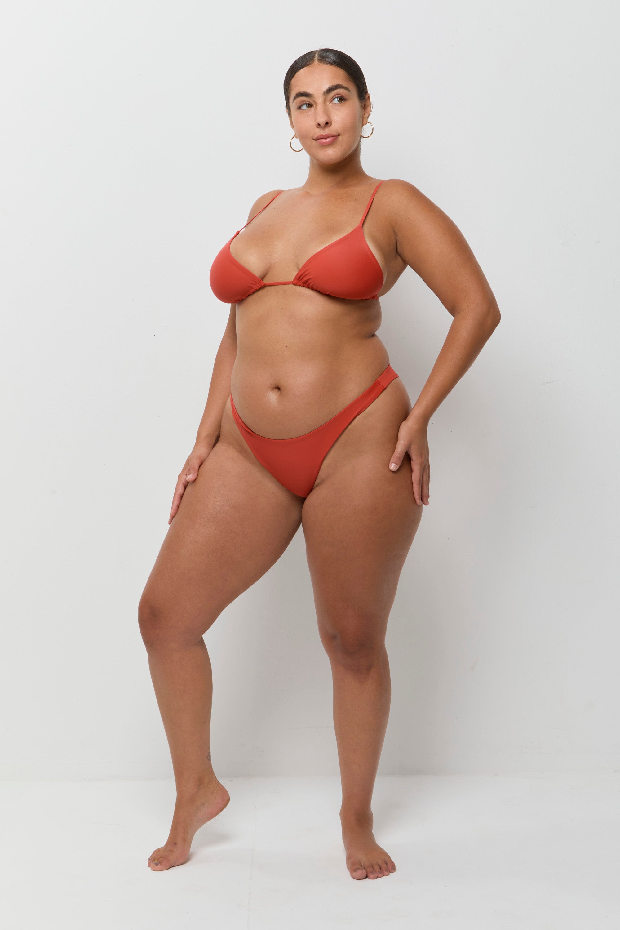 Seychelles top - Clay