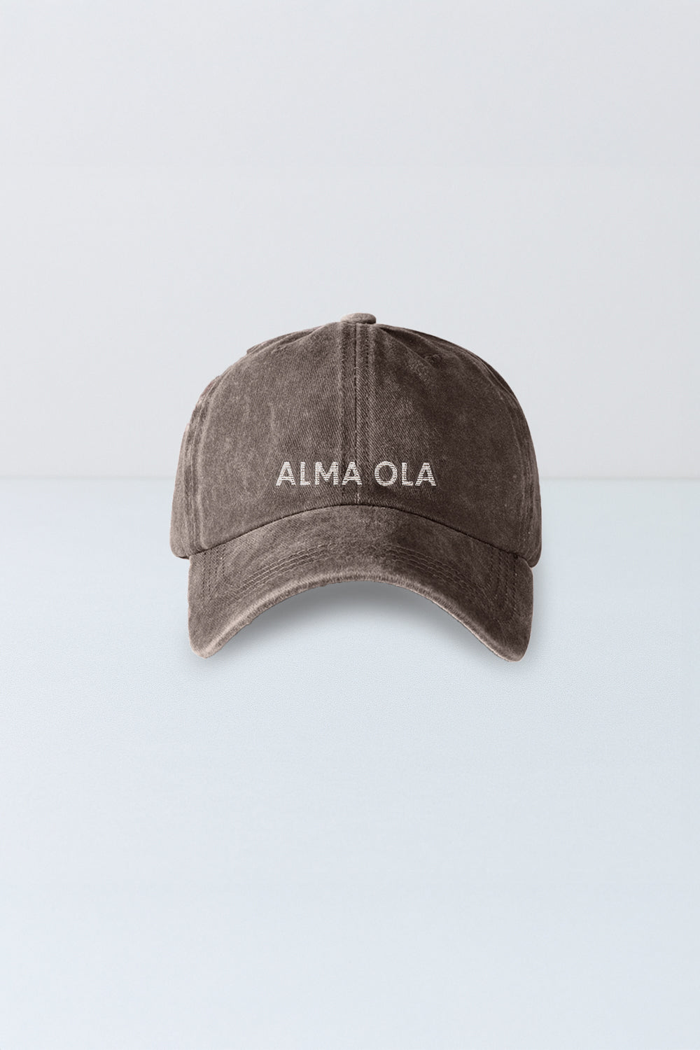 Alma Ola hat - Brown Denim